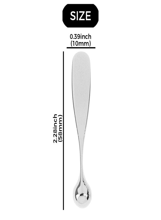 LINYUEARUI 4pcs Metal Eye Cream Massage Stick Tool for Face Cream Applicator,Makeup spatula, eye cream applicator, eye massage tool, eye cream applicator, eye massage tool. - Image 2